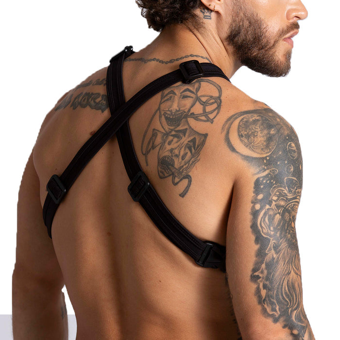 F Fetish Harness vista frontal de Gigo Underwear