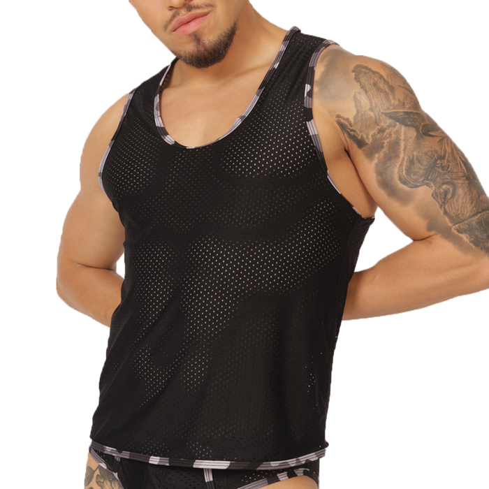 Feeling Black Tank de Gigo Underwear
