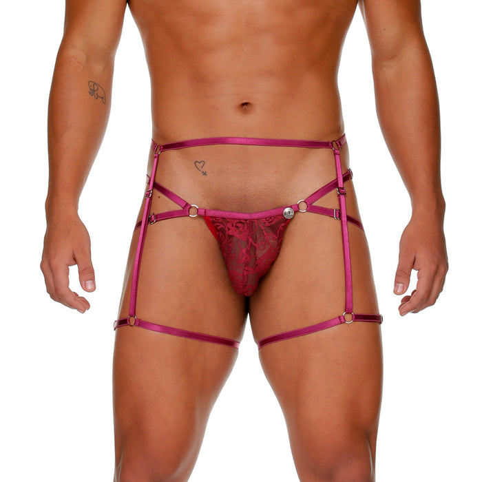 Female Wine Jockstrap Gelbert Belt de Gigo Underwear
