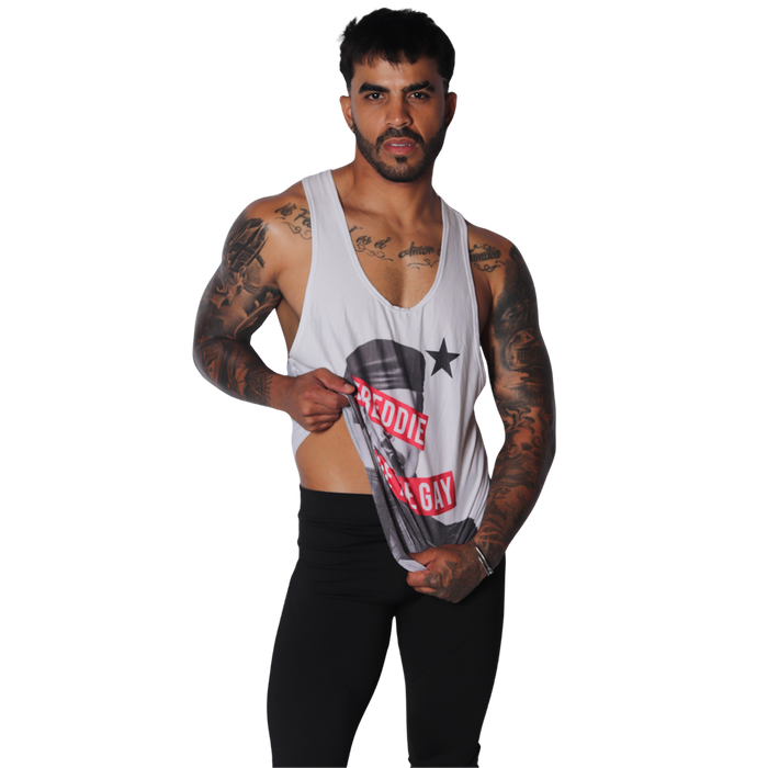 Freddie Tank en modelo de Gigo Underwear