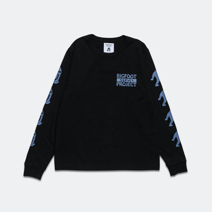 Fuji Records Bigfoot Logo LS Tee x Tacoma - Black