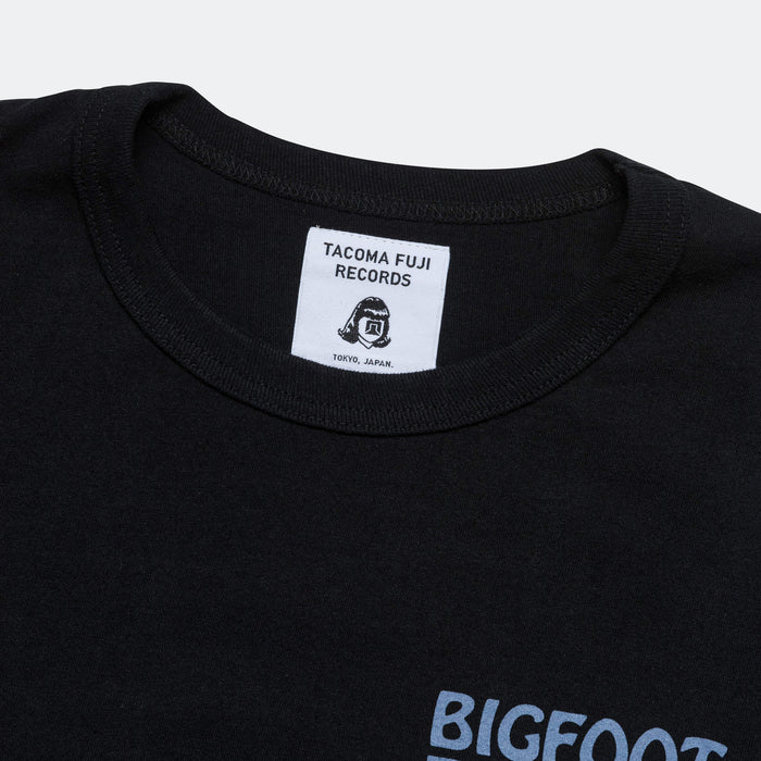 Fuji Records Bigfoot Logo LS Tee x Tacoma - Black