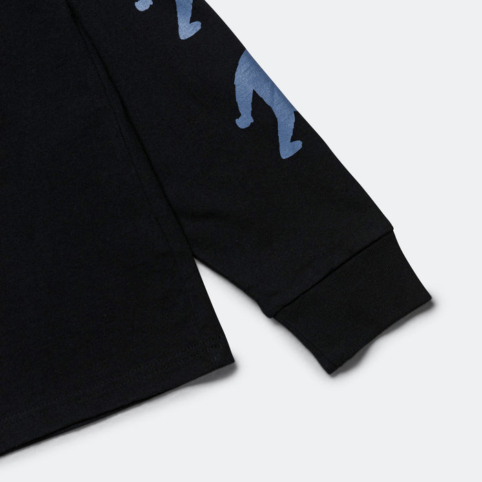 Fuji Records Bigfoot Logo LS Tee x Tacoma - Black