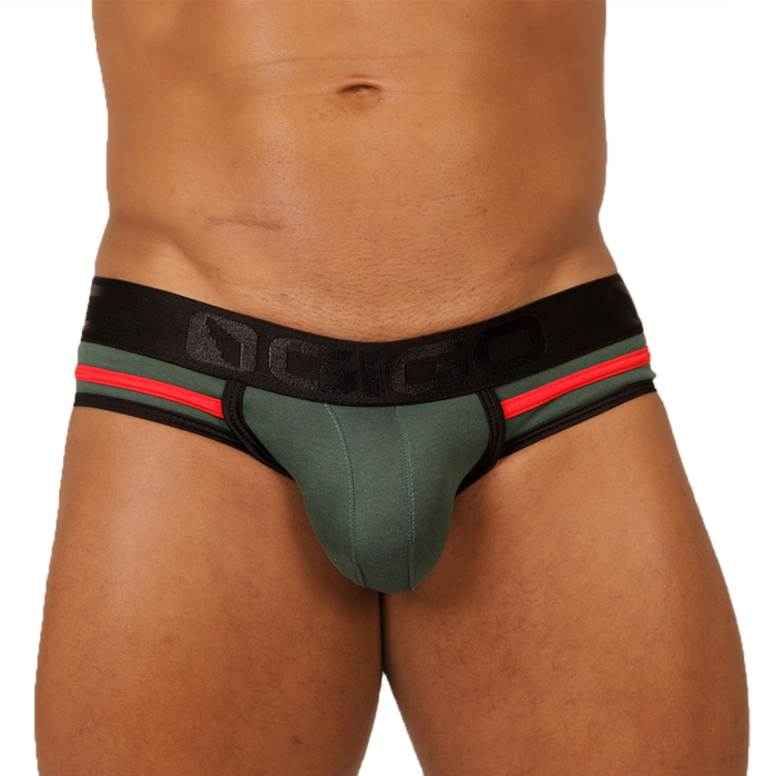 Garoto Green Brief de Gigo Underwear