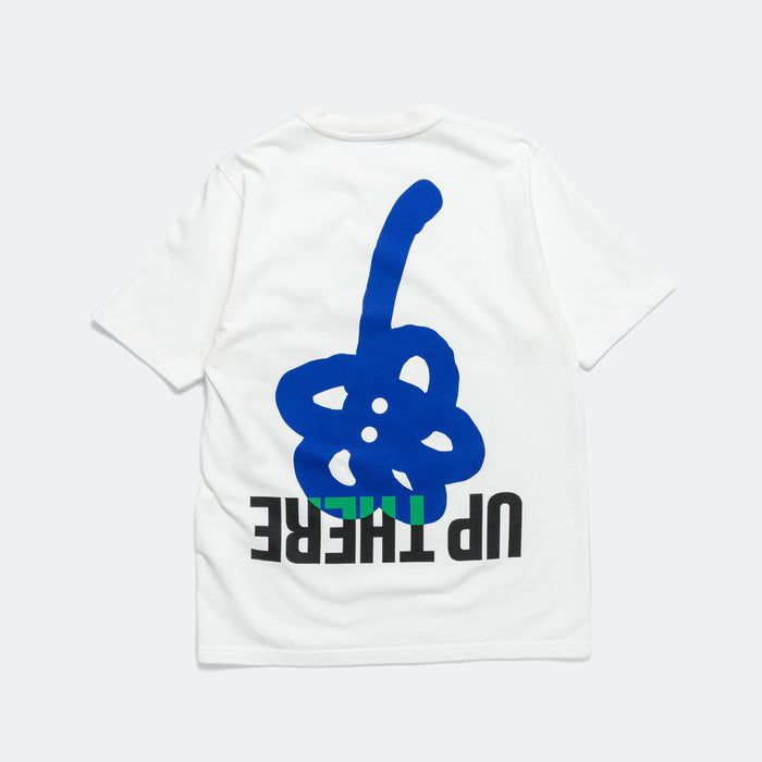 Ghosty Tee x UP THERE - White