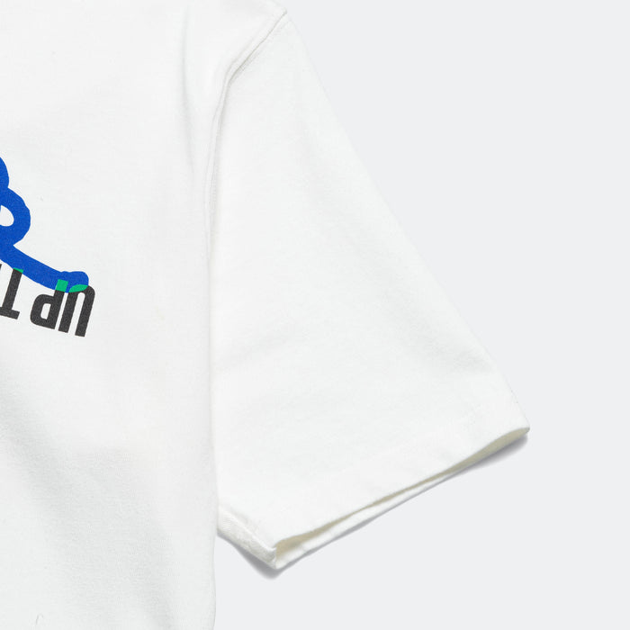 Ghosty Tee x UP THERE - White