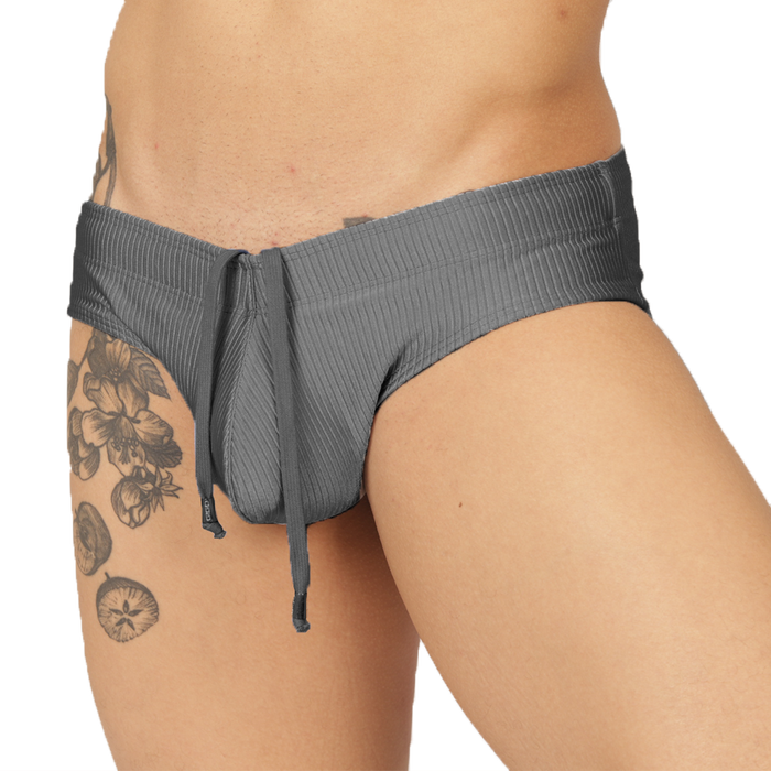 Glow Gray Swimbrief de Gigo Underwear