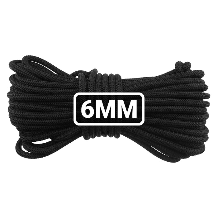 Green/Brown L-Grade Tarpaulin with 10m of 6mm Bungee Rope and 10 x Screw Type Tarp Clips