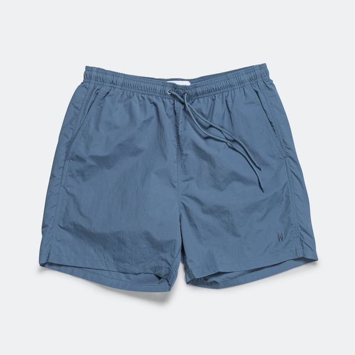 Hauge Recycled Nylon Swimmers - Fog Blue