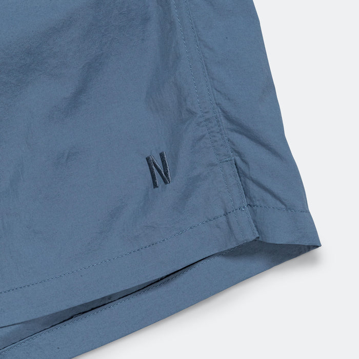 Hauge Recycled Nylon Swimmers - Fog Blue