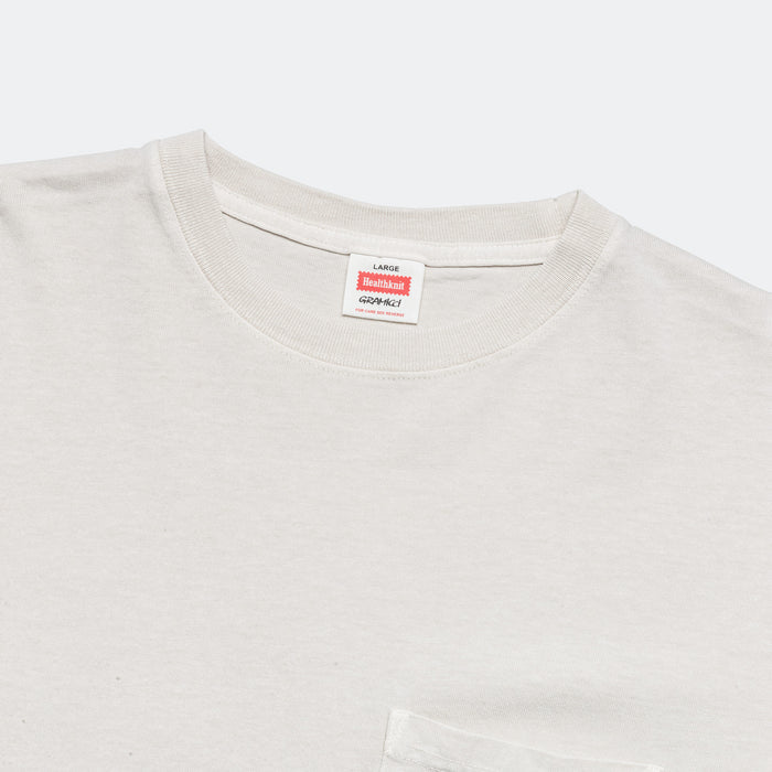 Healthknit SS Pocket Tee - Pigment Natural