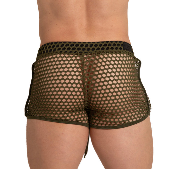 Hole Green Hotshort vista posterior de Gigo Underwear