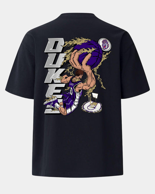 James Madison Slam Dunk Faze Heavyweight Tee Black Back