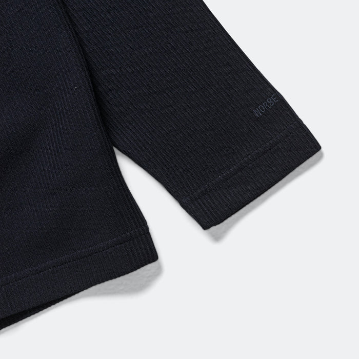Jorn Double Face Overshirt - Dark Navy