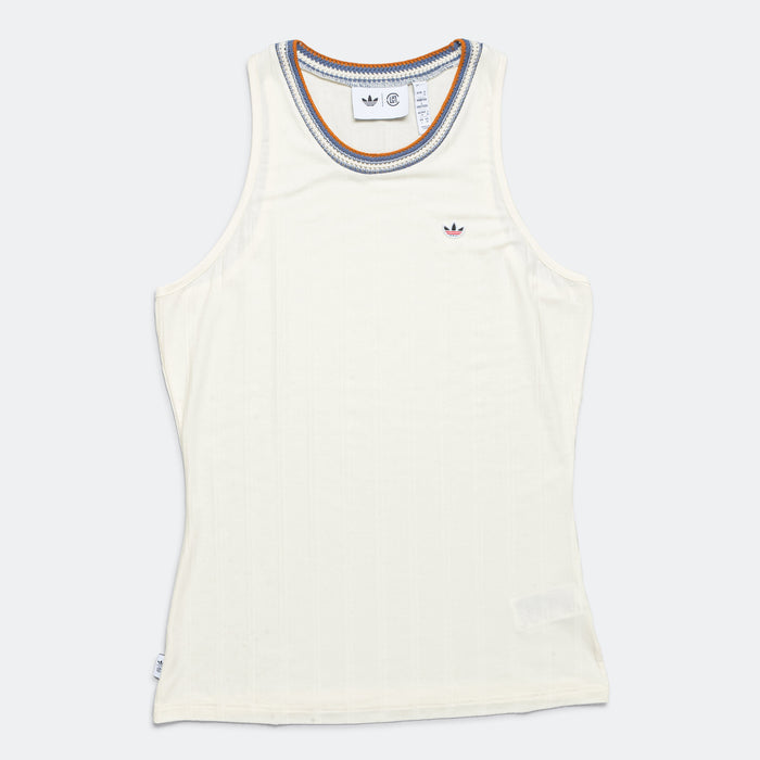 Knit Rib Tank by Edison Chen x CLOT - Cream White