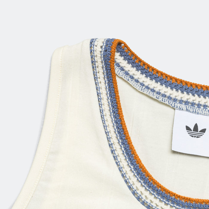 Knit Rib Tank by Edison Chen x CLOT - Cream White