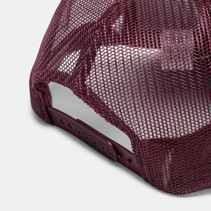 KOUNTRY DIRTY SHRINK Trucker CAP - Burgundy x Charcoal