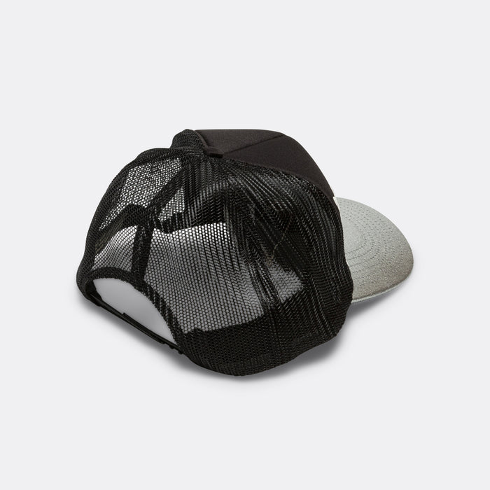 KOUNTRY PEARL Clutcher Silver Brim Truck Cap - Black