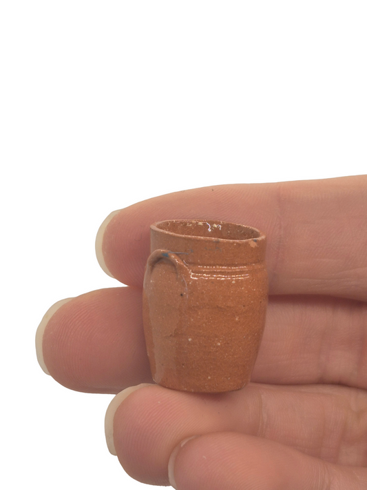 Lee-Ann Chellis Wessel - Brown Glazed Porcelain Pot w/ No Lid
