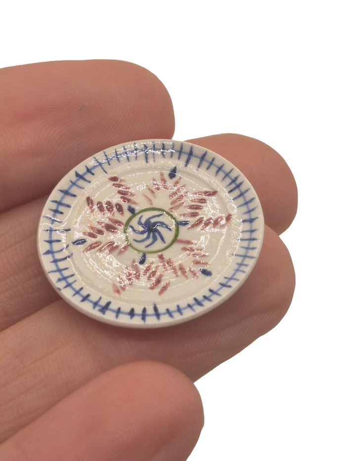 Lee-Ann Chellis Wessel - Porcelain Handpainted Plate