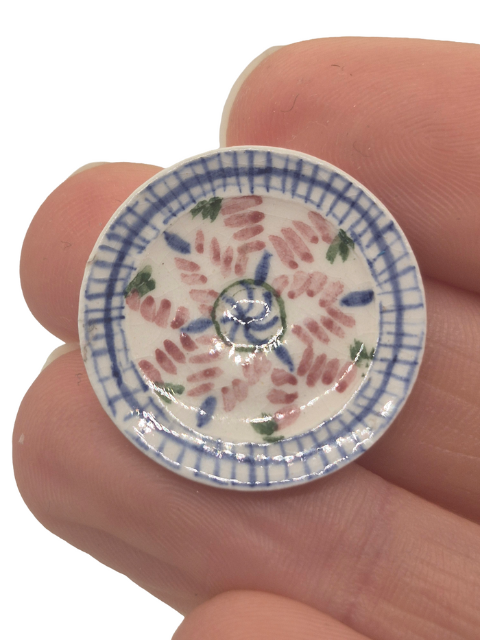 Lee-Ann Chellis Wessel – Handmade Porcelain Plate w/ Handpainted Design