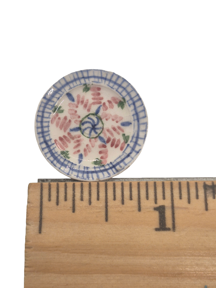 Lee-Ann Chellis Wessel – Handmade Porcelain Plate w/ Handpainted Design