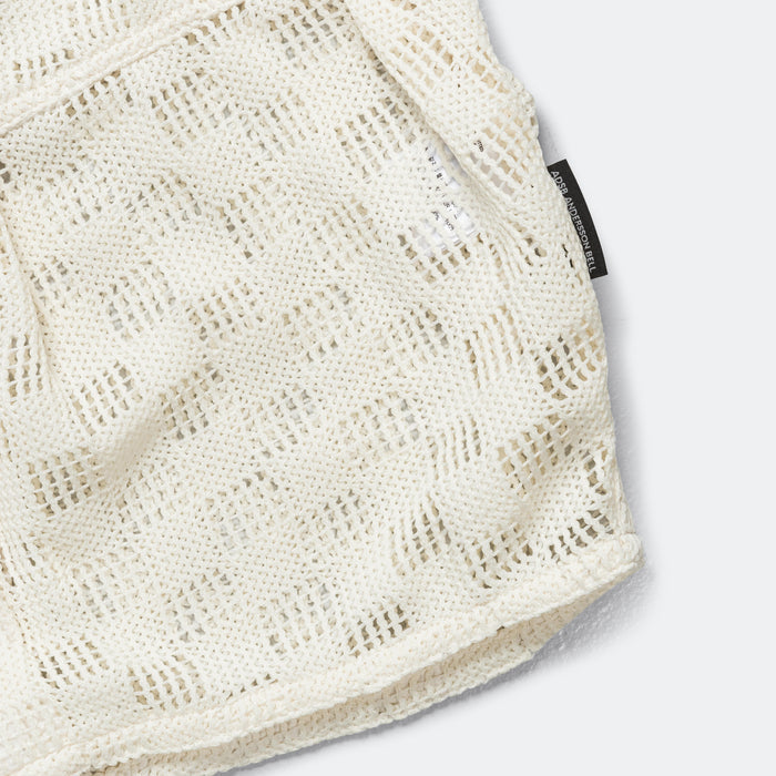Letto Knitted SS Shirt - Ecru