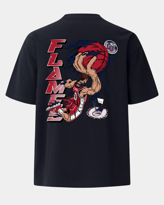 Liberty Slam Dunk Faze Heavyweight Tee Black Back