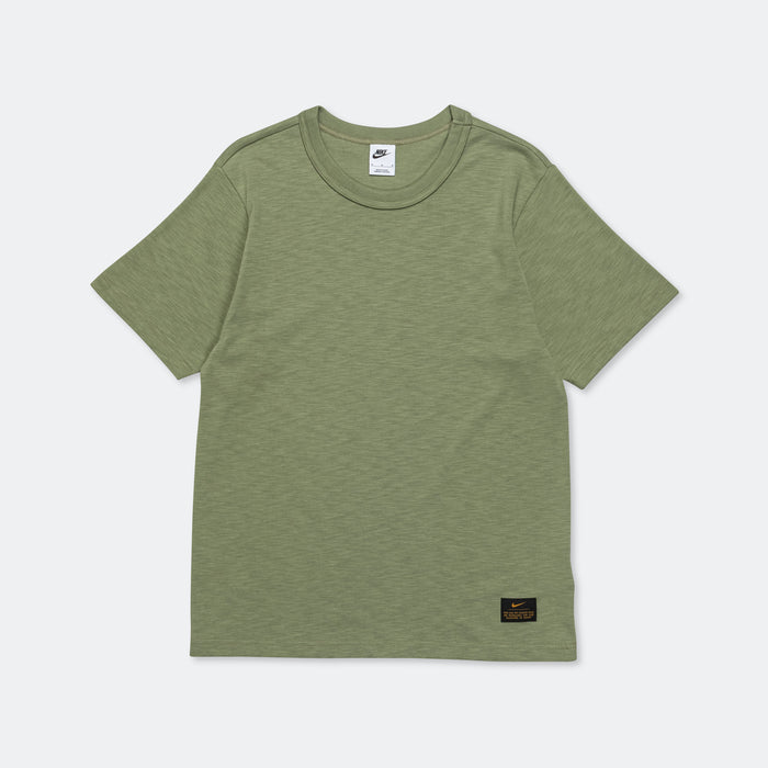Nike Life SS Knit Top - Oil Green