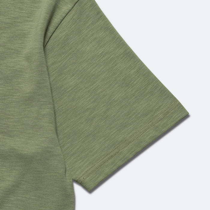 Nike Life SS Knit Top - Oil Green