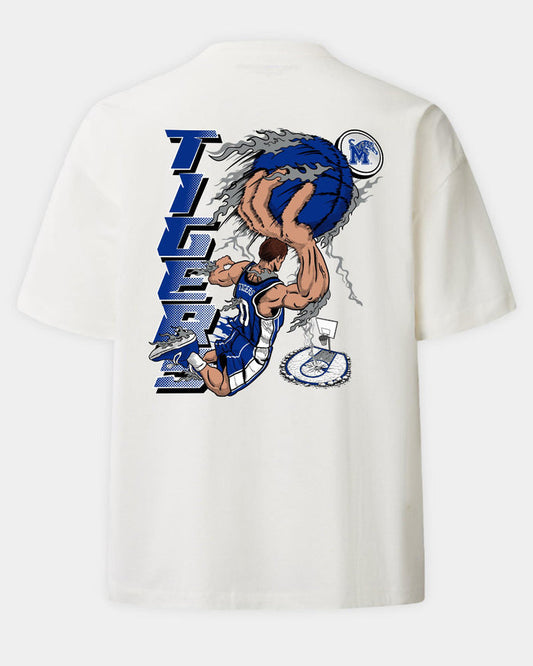 Memphis Slam Dunk Faze Heavyweight Tee Off White Back