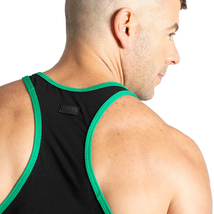 Misty Green Tank en modelo de Gigo Underwear