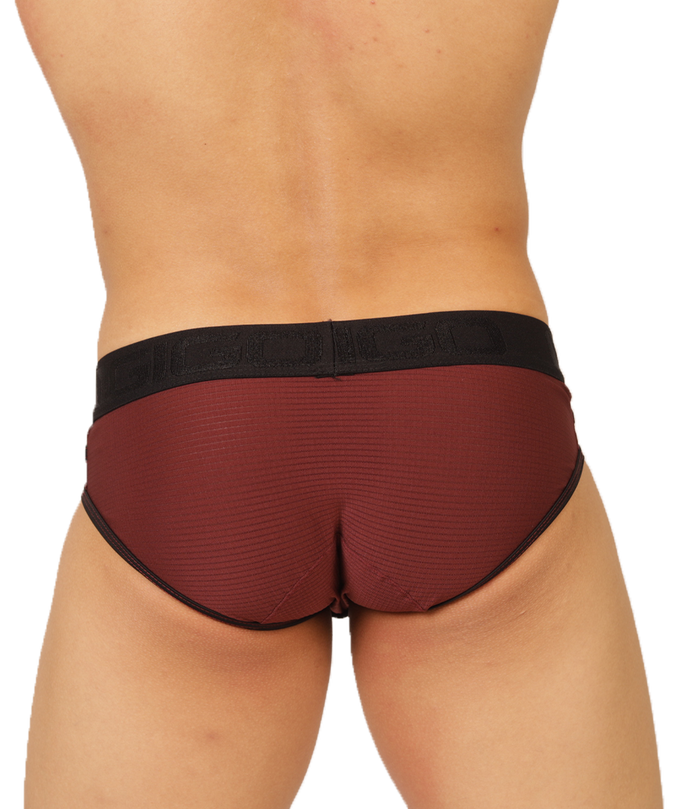 Mix Wine Brief vista posterior de Gigo Underwear