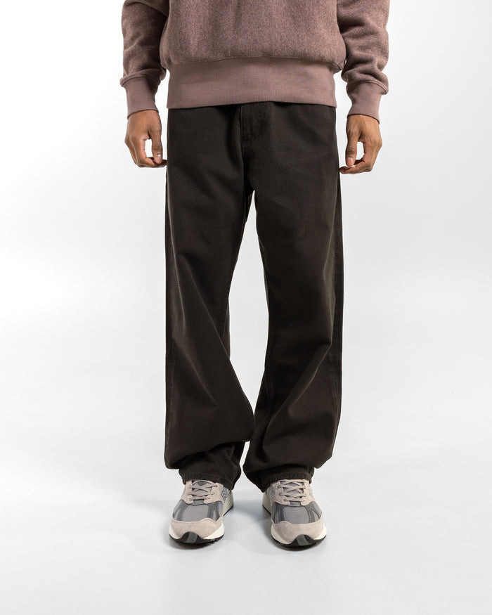 Mogens Relaxed 5 Pocket Heavy Twill - Black