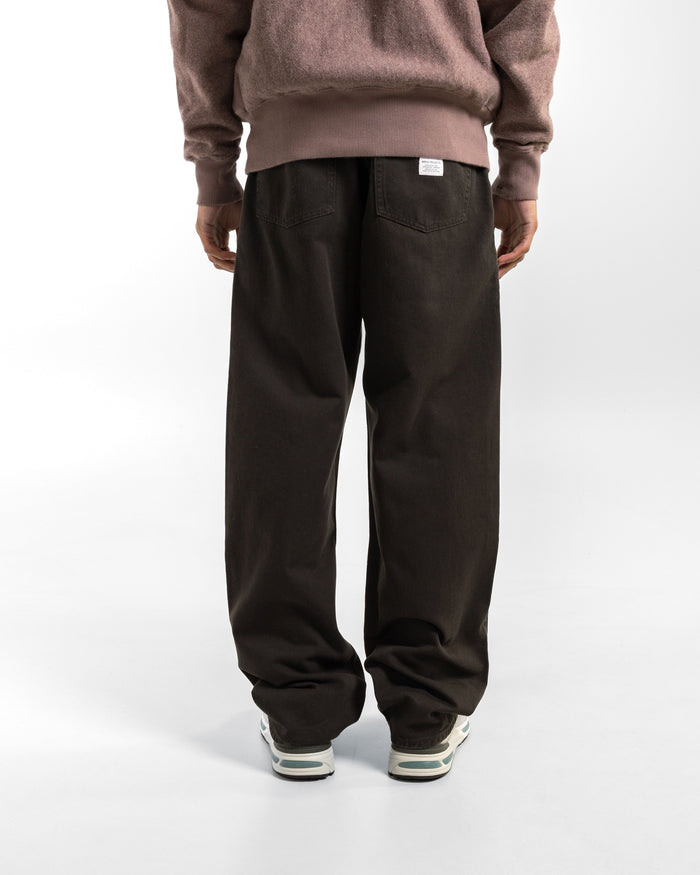 Mogens Relaxed 5 Pocket Heavy Twill - Black