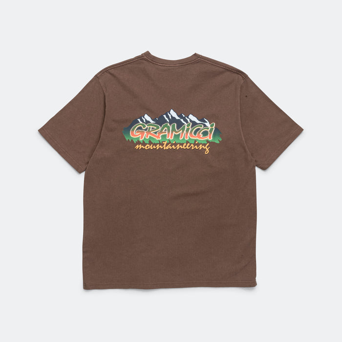 Mountaineering Tee - Brown Pigment