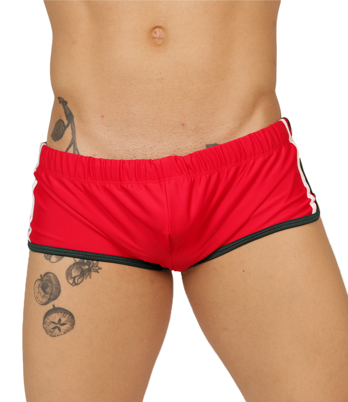 Nice Red Swim Trunk de Gigo Underwear