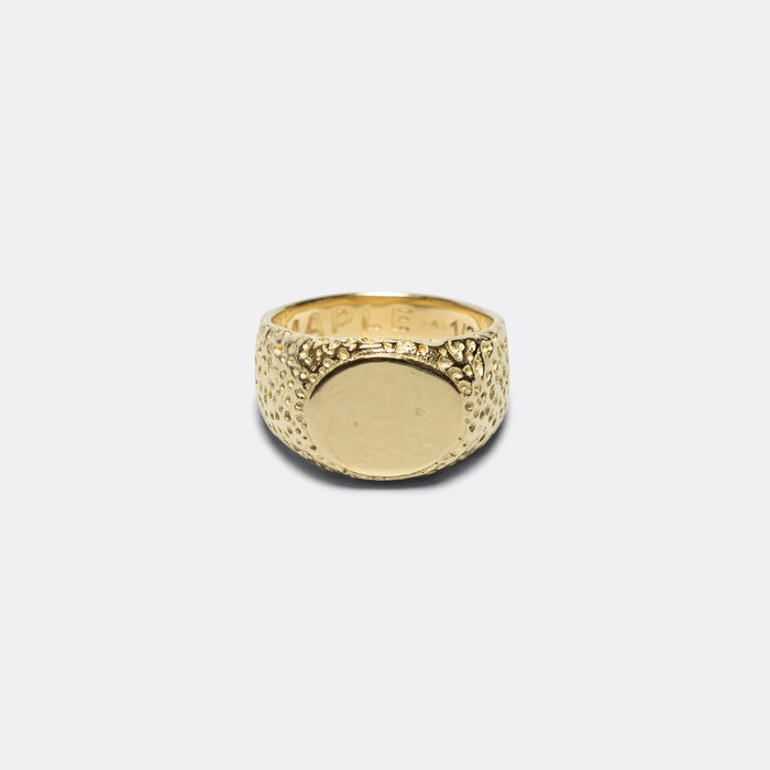 Nugget Ring - 14K Gold Plated
