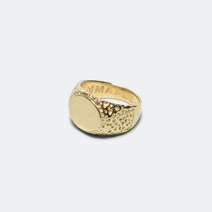 Nugget Ring - 14K Gold Plated