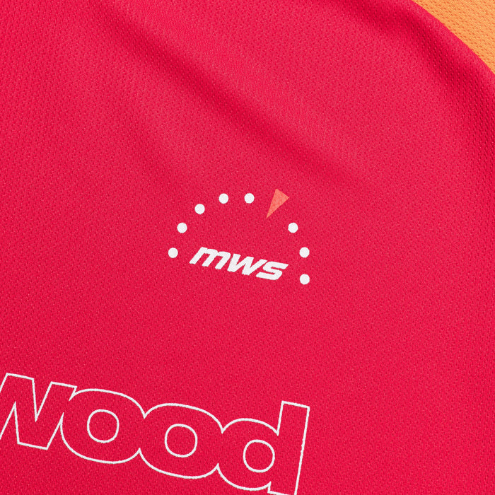 Paneled Jersey - Red/Orange