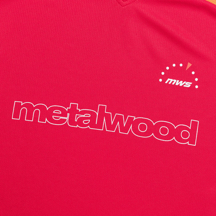 Paneled Jersey - Red/Orange