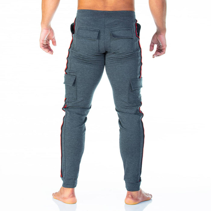 Party Gray Sportpants vista posterior de Gigo Underwear