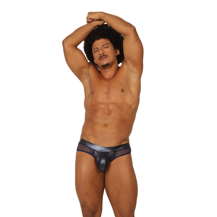 Passione Blue Brief en modelo de Gigo Underwear