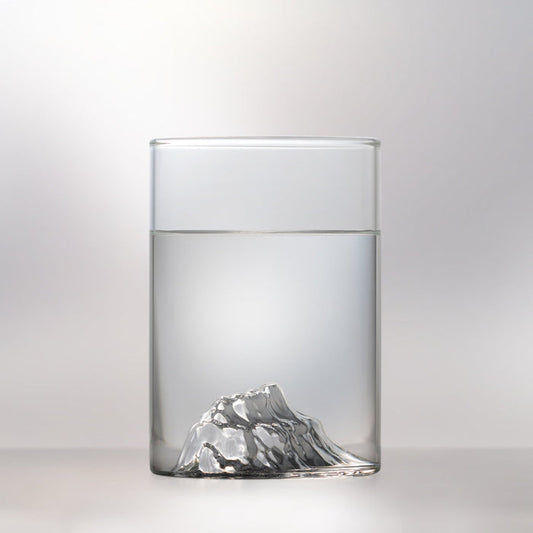 3D mountain glassware from MTNPK Glassware, available at Greenbriar Market in Calgary