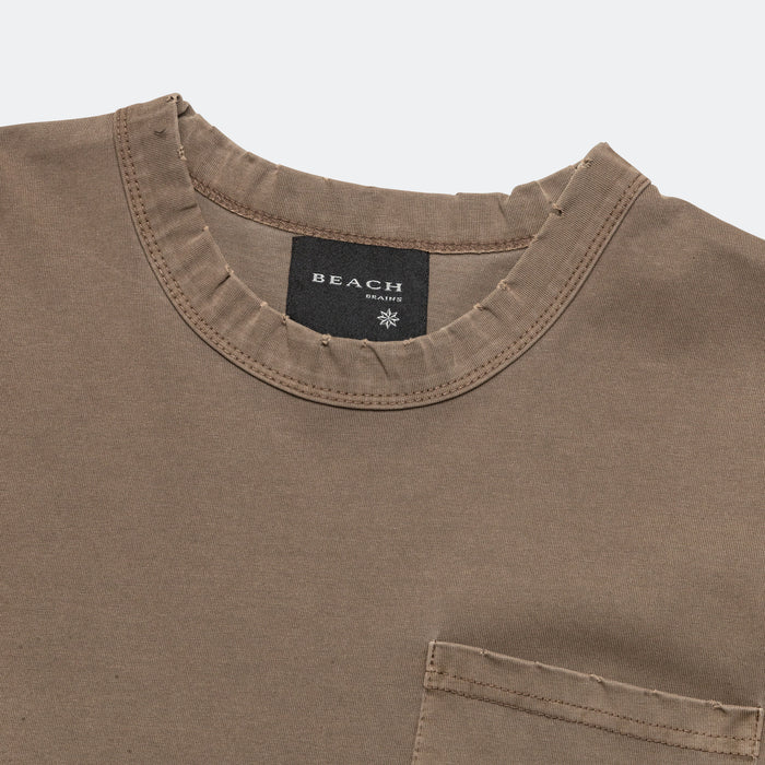 Pocket Tee - Brown