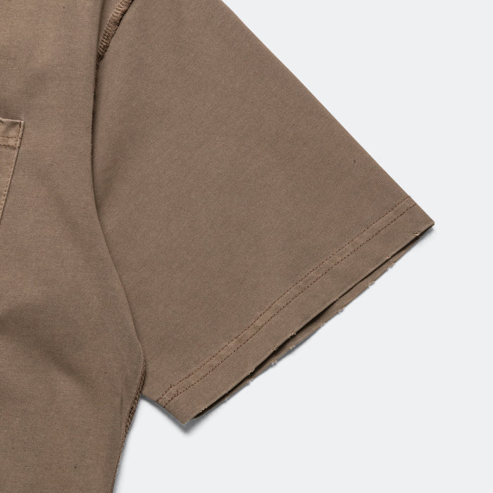Pocket Tee - Brown