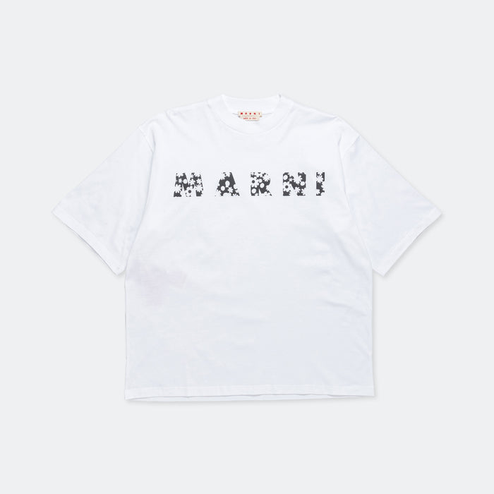 Pop Fields Logo T-Shirt - LilyWhite