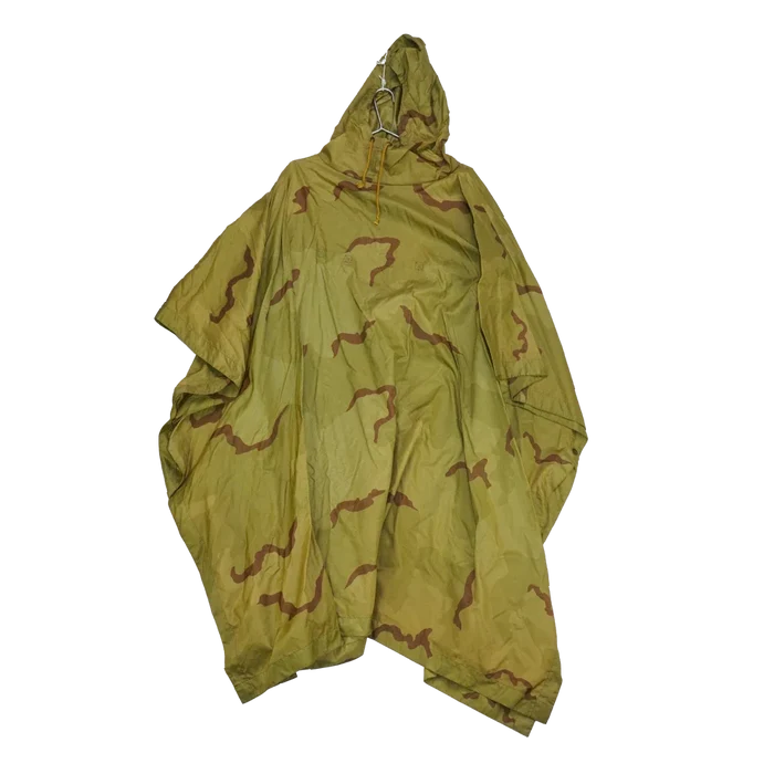 Production Made 3 Colour Desert Poncho, Item 3 - Film Production Used - Ponchos