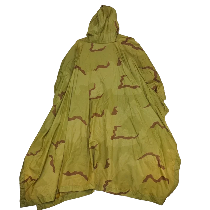 Production Made 3 Colour Desert Poncho, Item 3 - Film Production Used - Ponchos