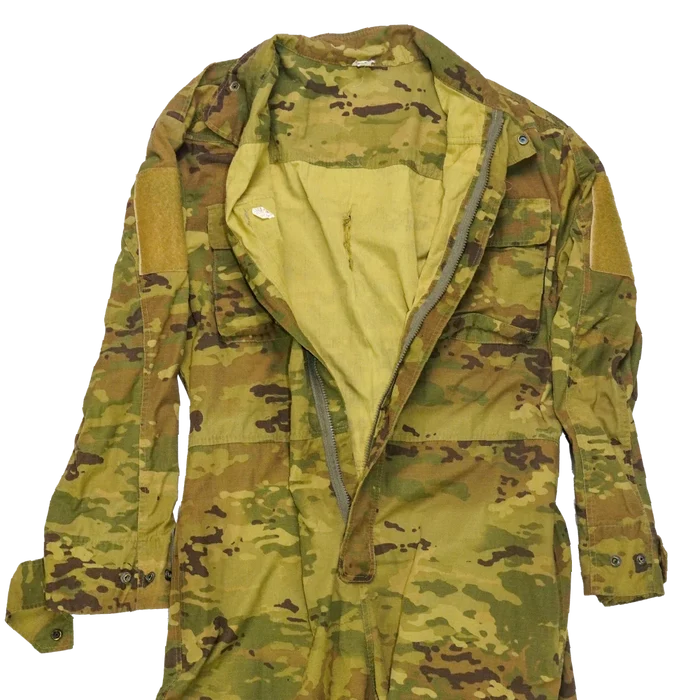 Production Made Multi Camo Coveralls - Small - Film Production Used - Overalls